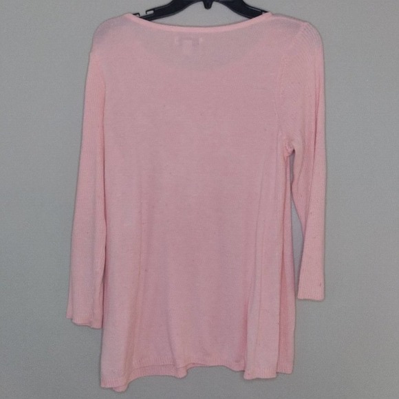 KIM Rogers Pink Flecks Lightweight Sweater Tunic - Picture 6 of 7